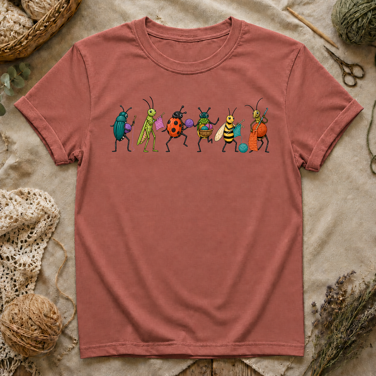 Knitting T‑Shirt