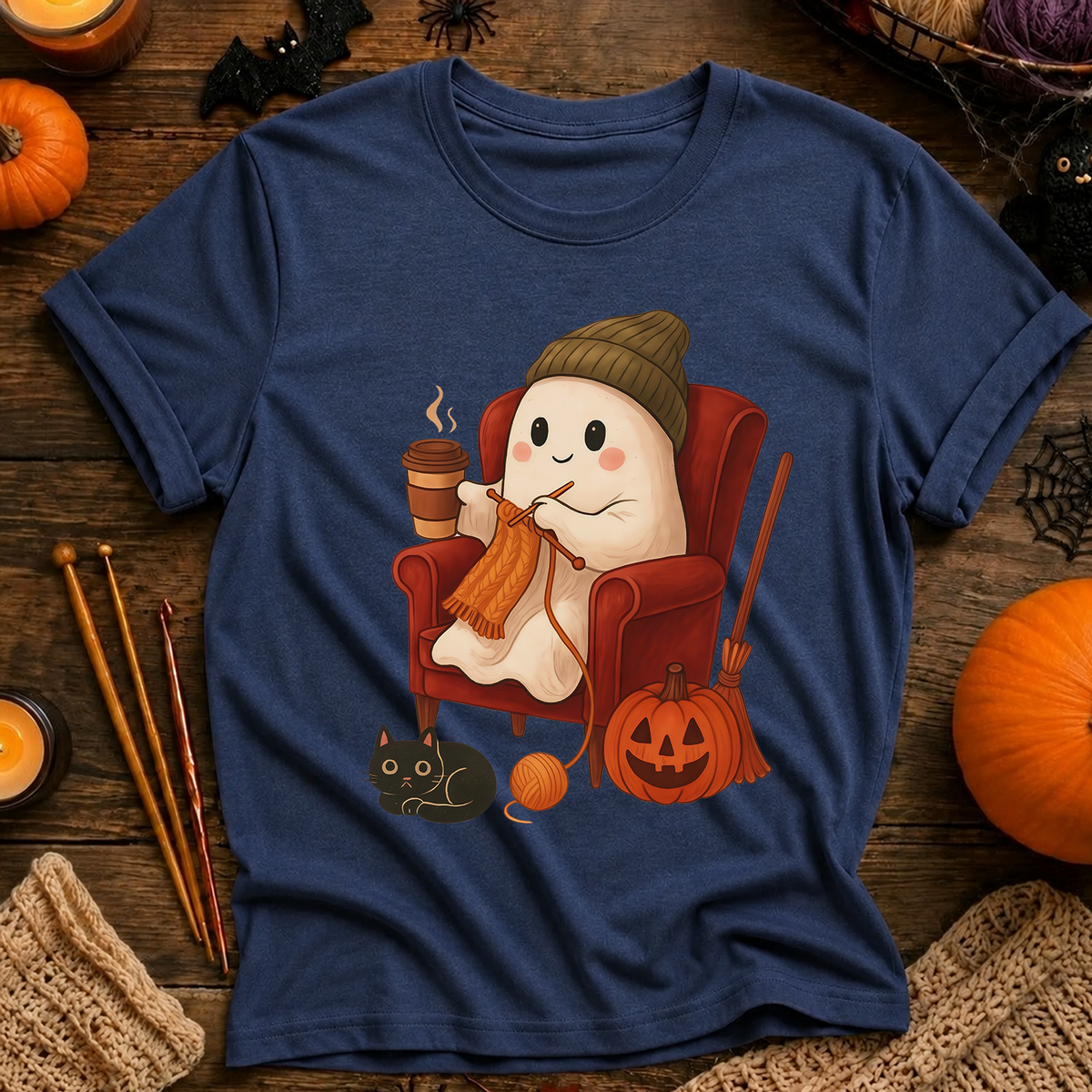 Halloween Knitter T‑Shirt