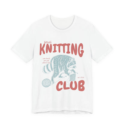 Knitting Club T‑Shirt