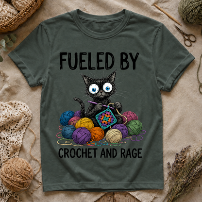 Fueled by Crochet and Rage T-Shirt