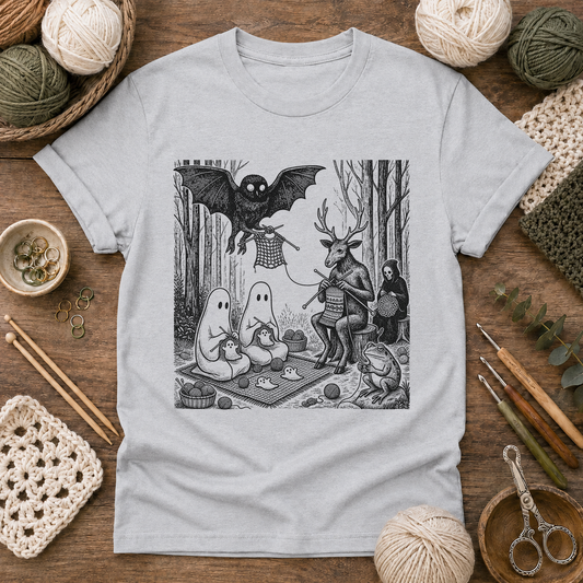 Halloween Picnic Graphic T‑Shirt