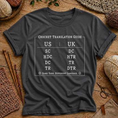 Crochet Translation Guide T‑Shirt