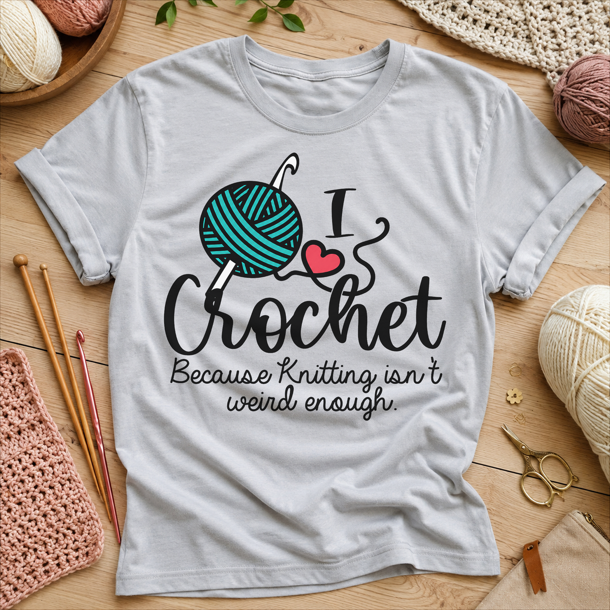 I  Crochet T-Shirt