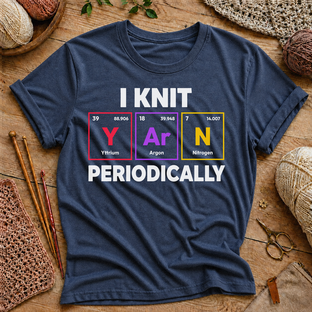 I Knit  Periodically T-Shirt
