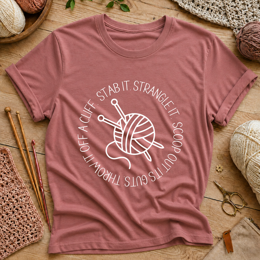 Knitting Humor T-Shirt