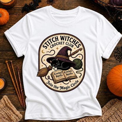 STITCH WITCHES CROCHET CLUB T-Shirt