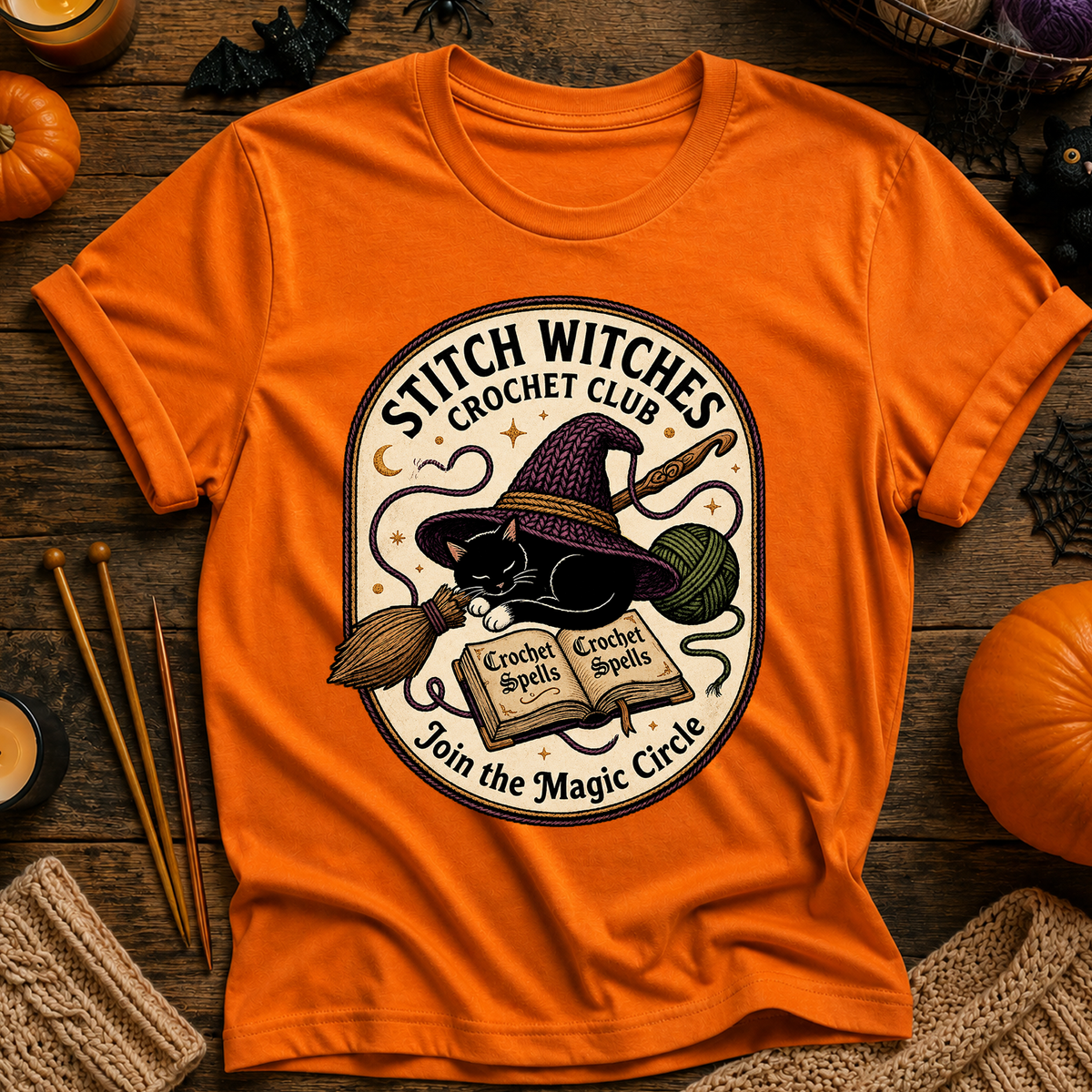 STITCH WITCHES CROCHET CLUB T-Shirt
