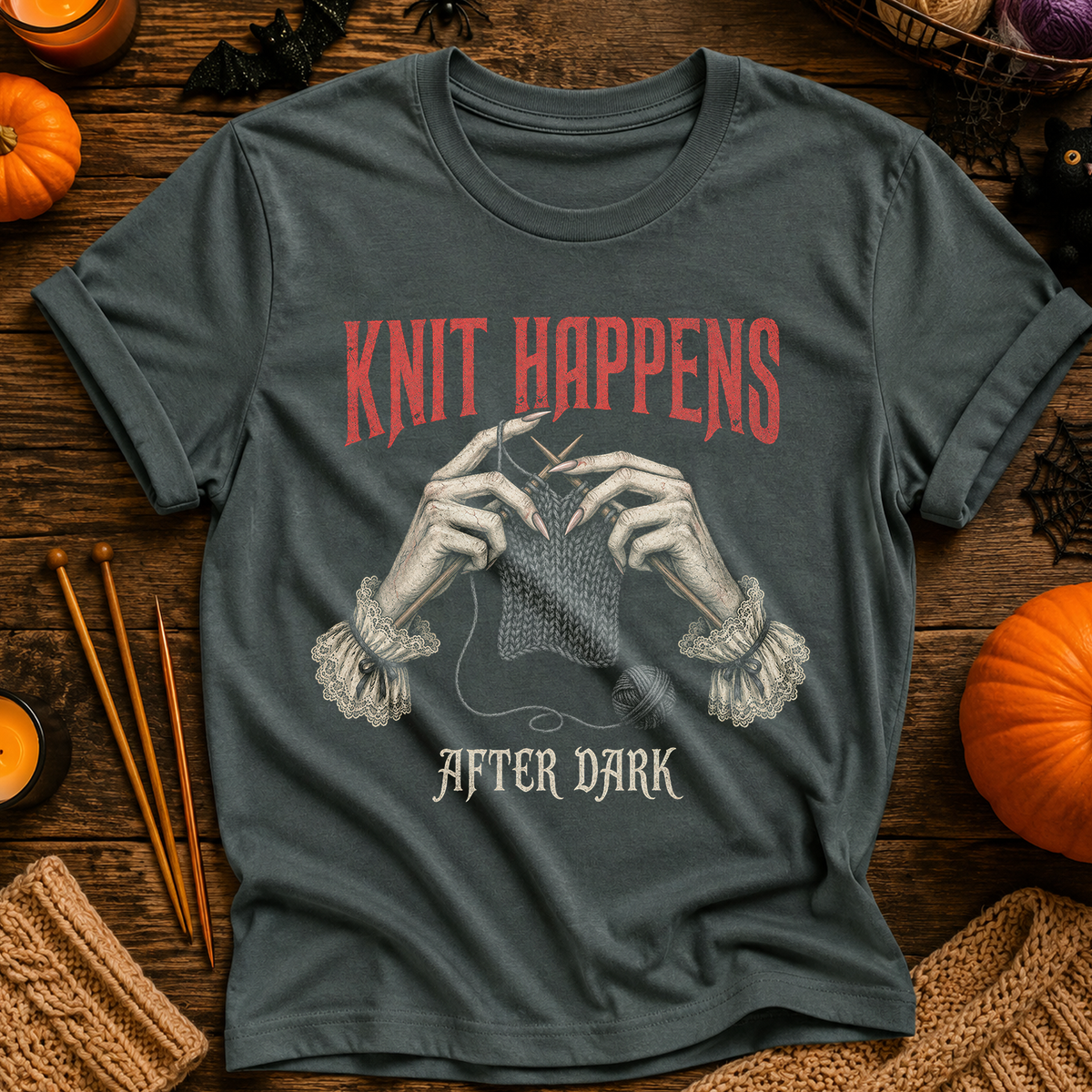 Knit Happens After Dark T-Shirt