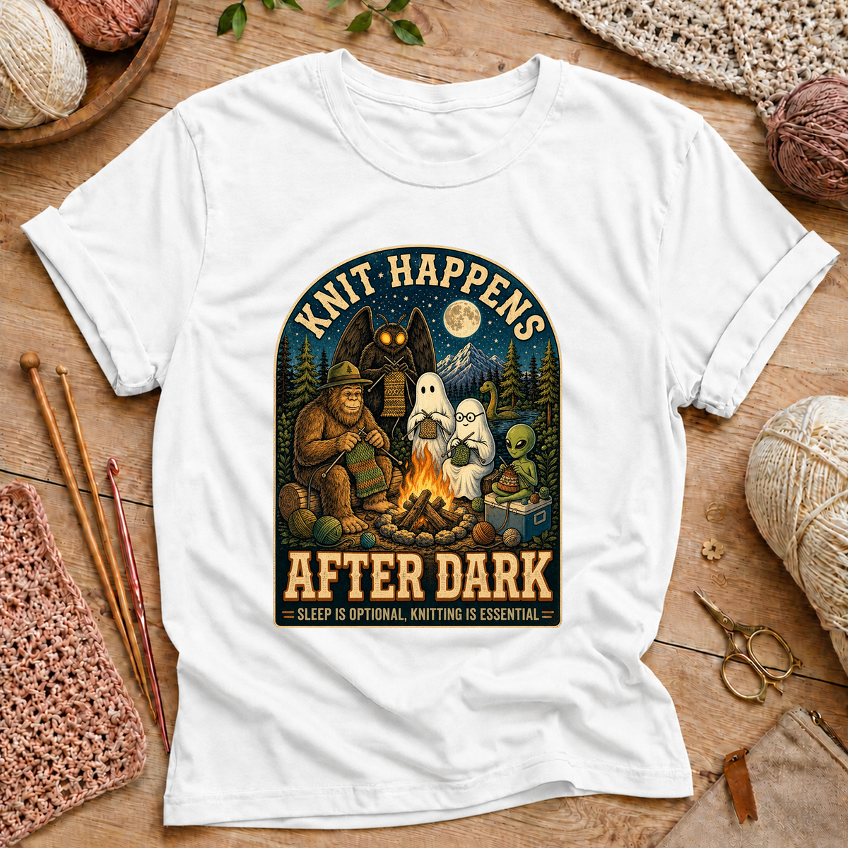 Knit Happens After Dark T-Shirt