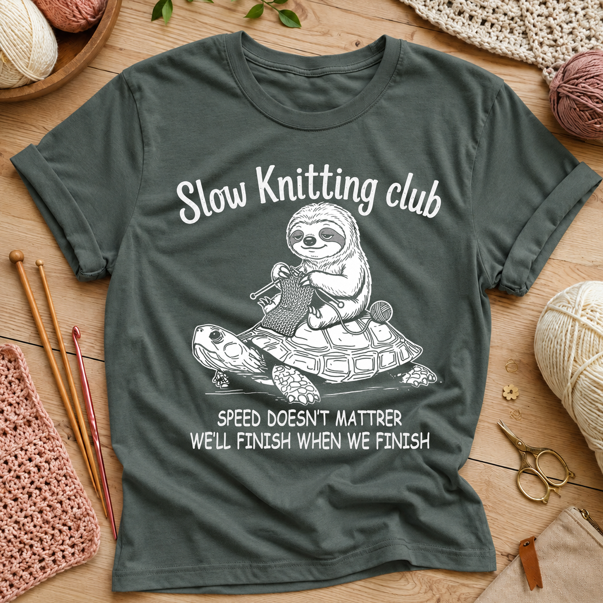 Slow Knitting Club T-Shirt