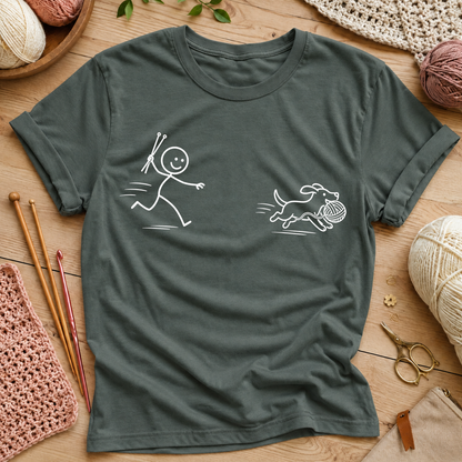 Knitting Lover T‑Shirt