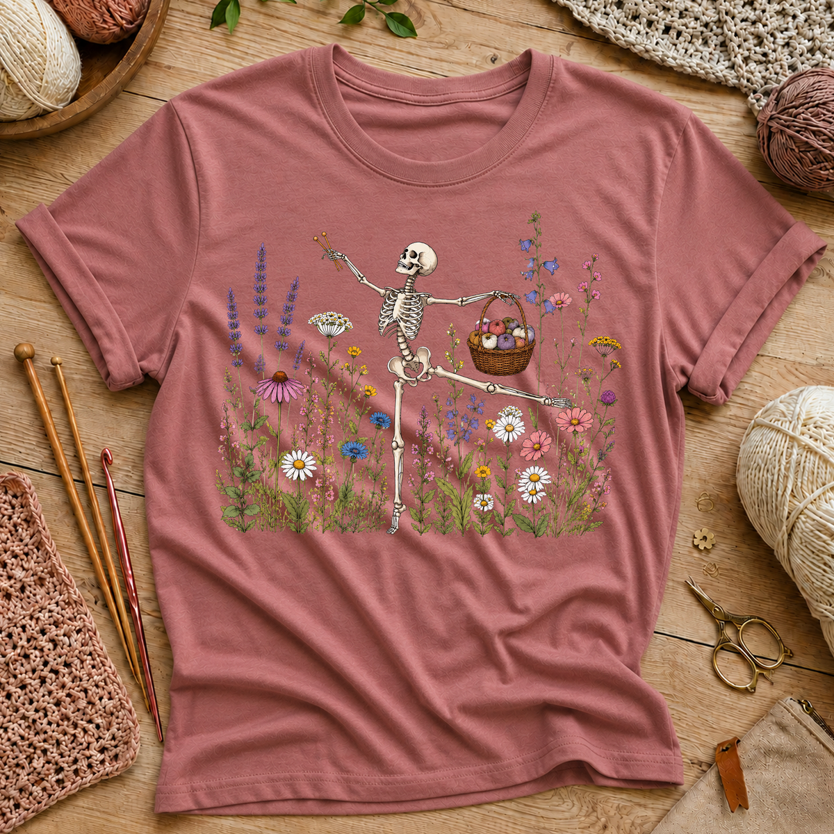 Knitting T‑Shirt