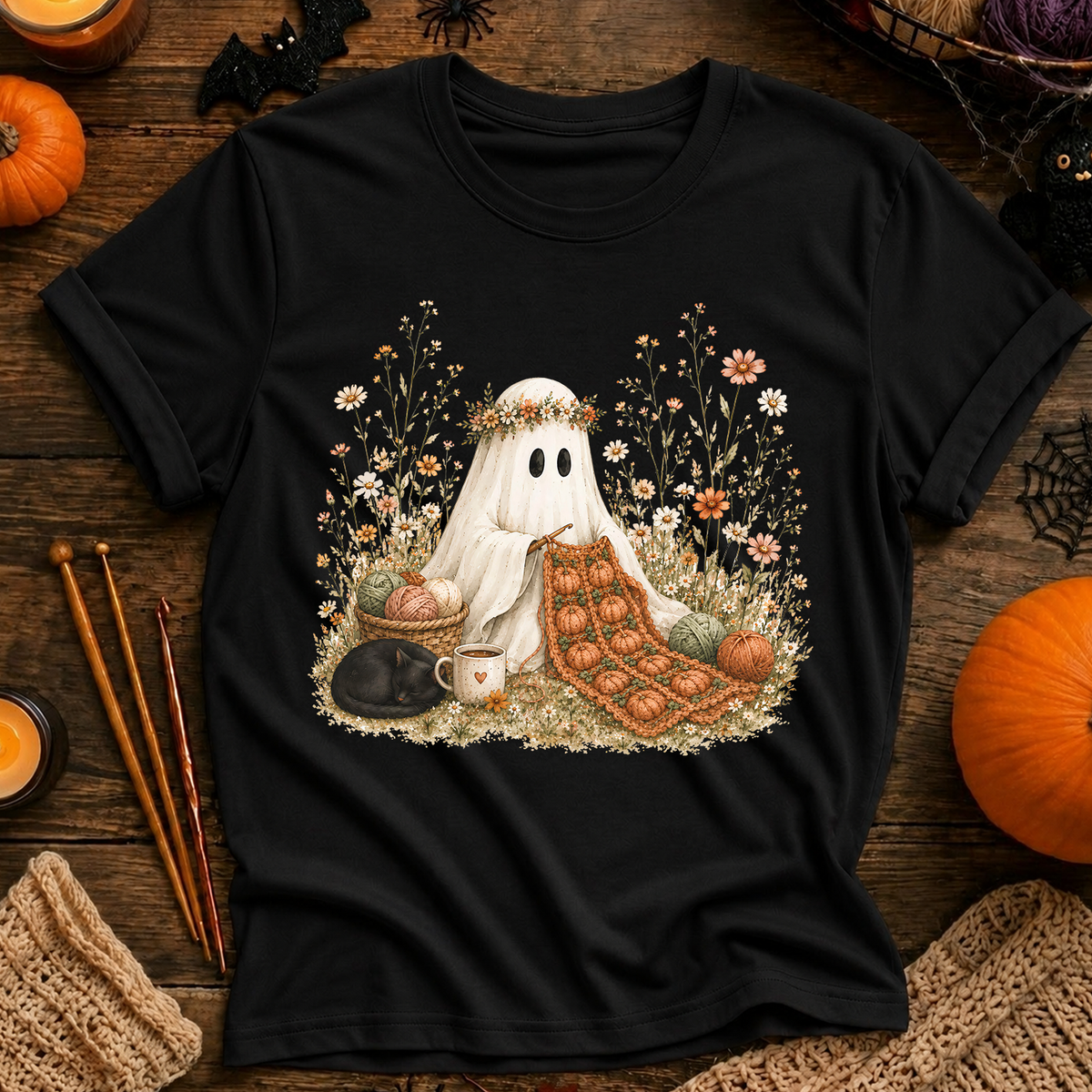 Halloween Crochet T-Shirt