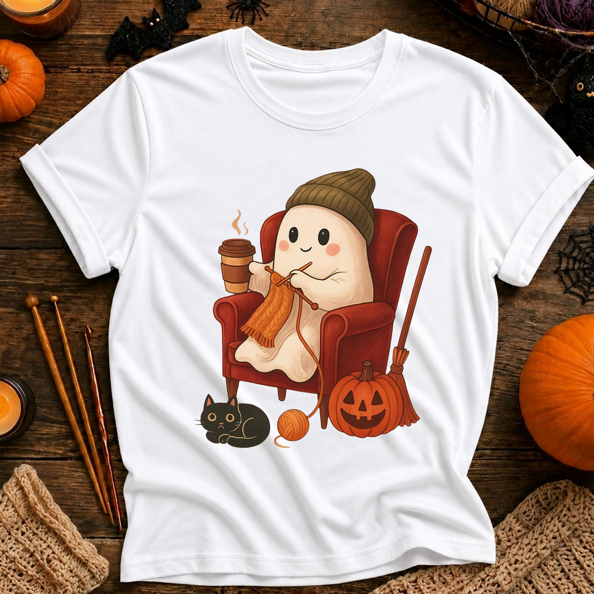 Halloween Knitter T‑Shirt
