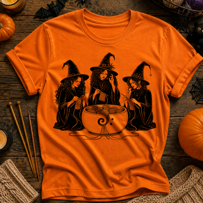 Witch Knitting T-Shirt