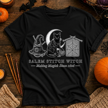 Salem Stitch Witch: Making Magick Since 1626 T-Shirt