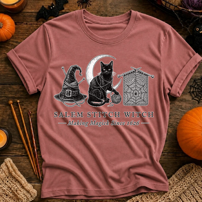 Salem Stitch Witch: Making Magick Since 1626 T-Shirt