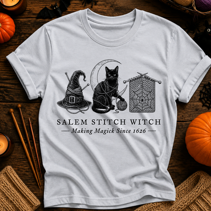 Salem Stitch Witch: Making Magick Since 1626 T-Shirt