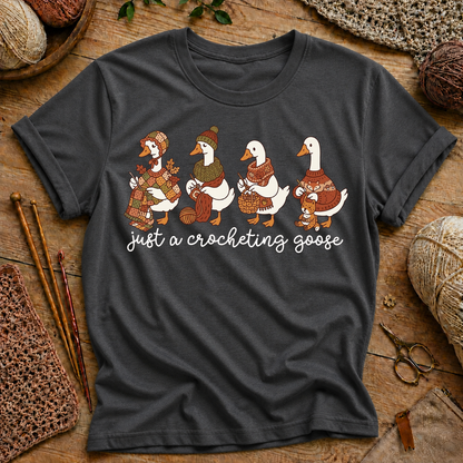 Crocheting Goose T‑Shirt