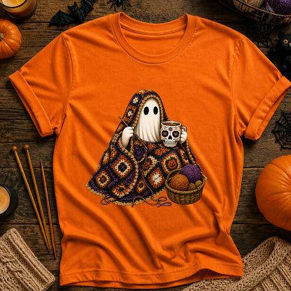 Cozy Halloween Knit Spooky T-Shirt
