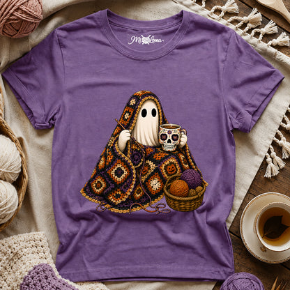 Cozy Halloween Knit Spooky T-Shirt