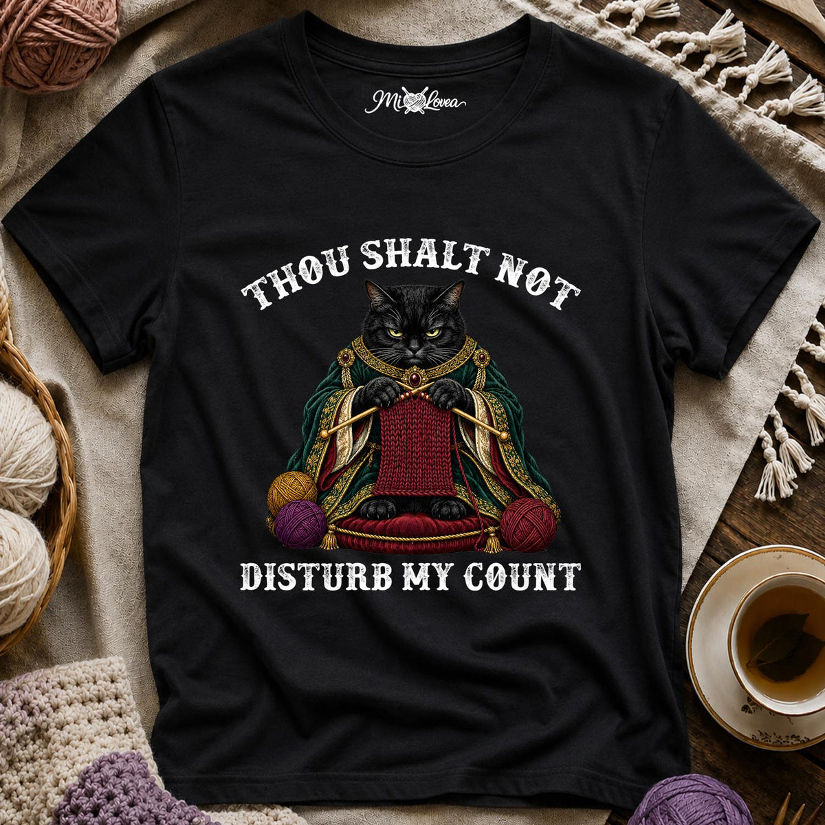 Thou Shalt Not Disturb My Count T-Shirt
