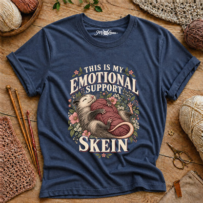 This Is My Emotional Support Skein T-Shirt