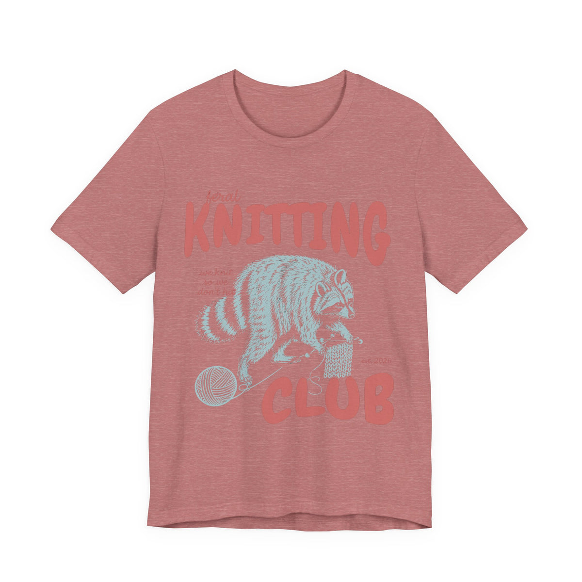 Knitting Club T‑Shirt