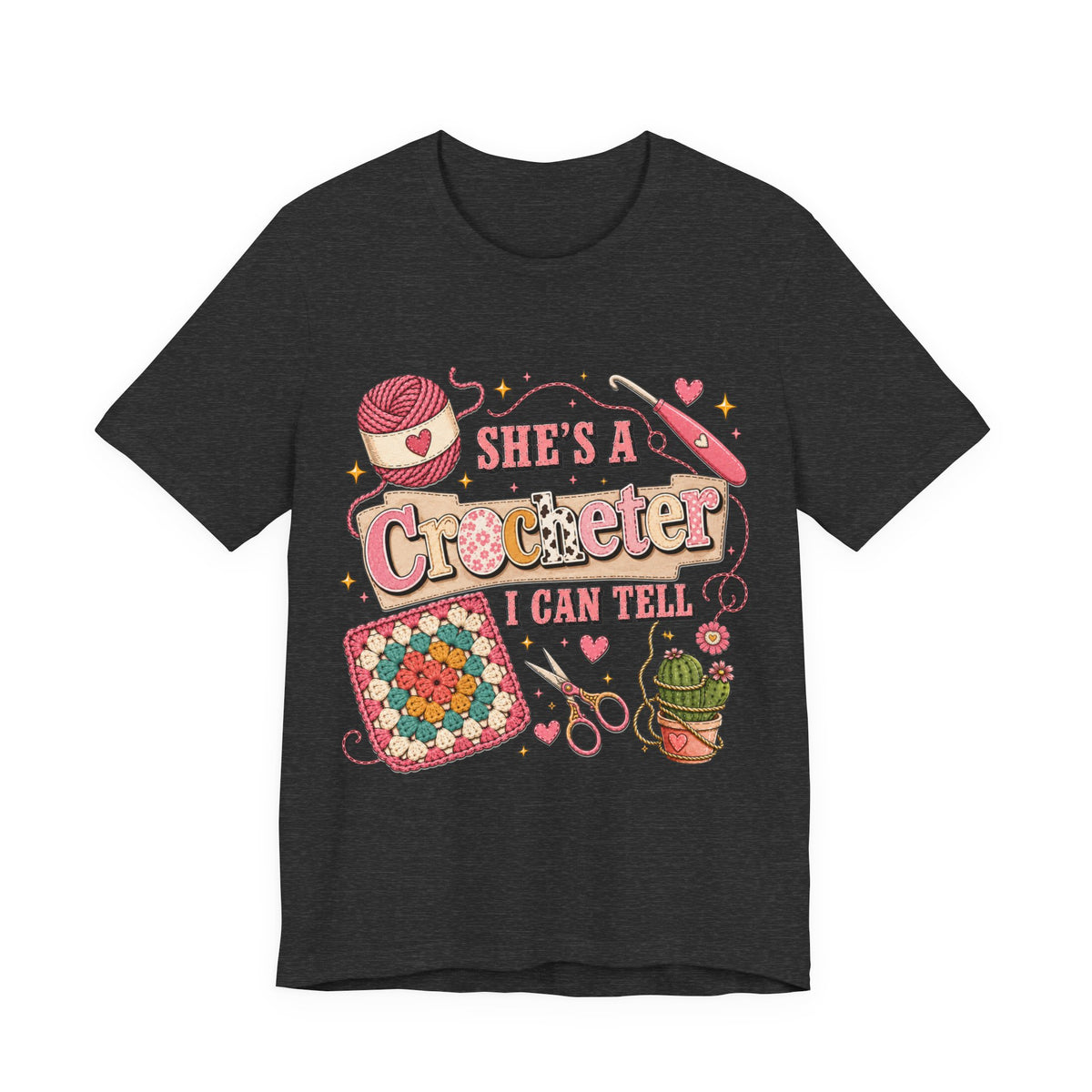 She's A Crocheter I Can Tell T‑Shirt