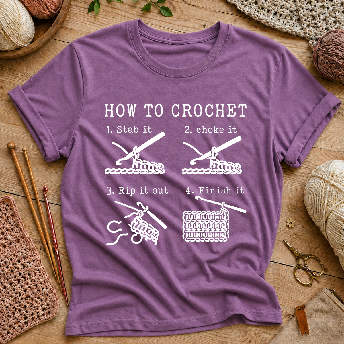 How to Crochet T-Shirt