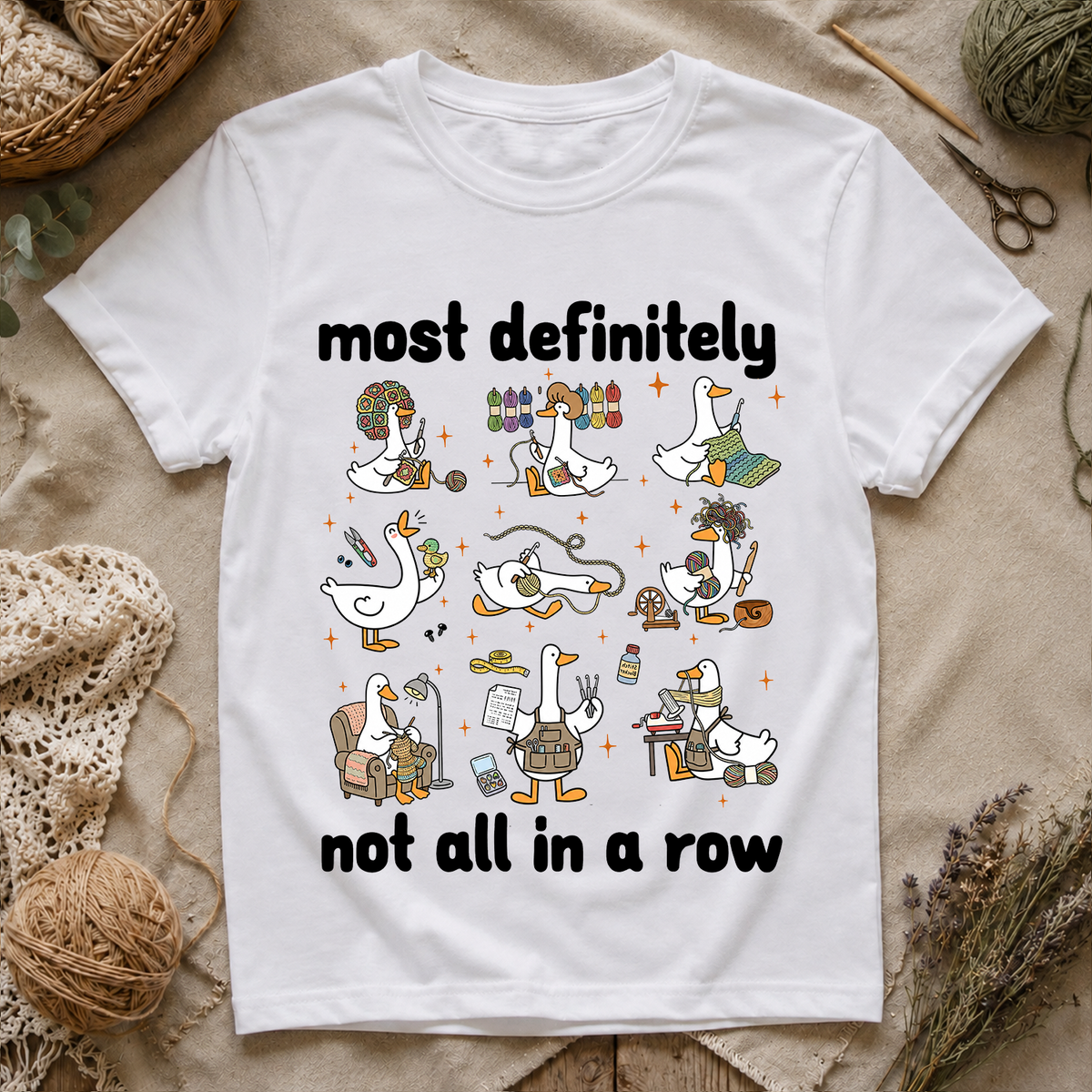 Most Definitely Not All in a Row T-Shirt