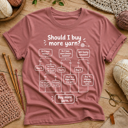 Should I Buy More Yarn? T‑Shirt