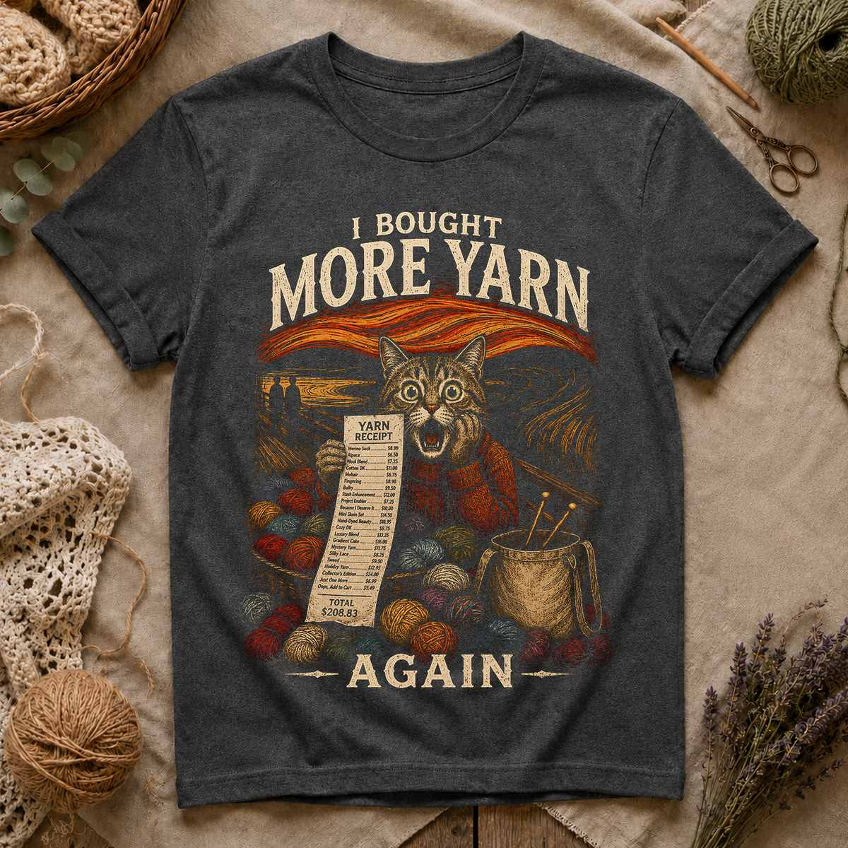 I Bought More Yarn Again T-Shirt