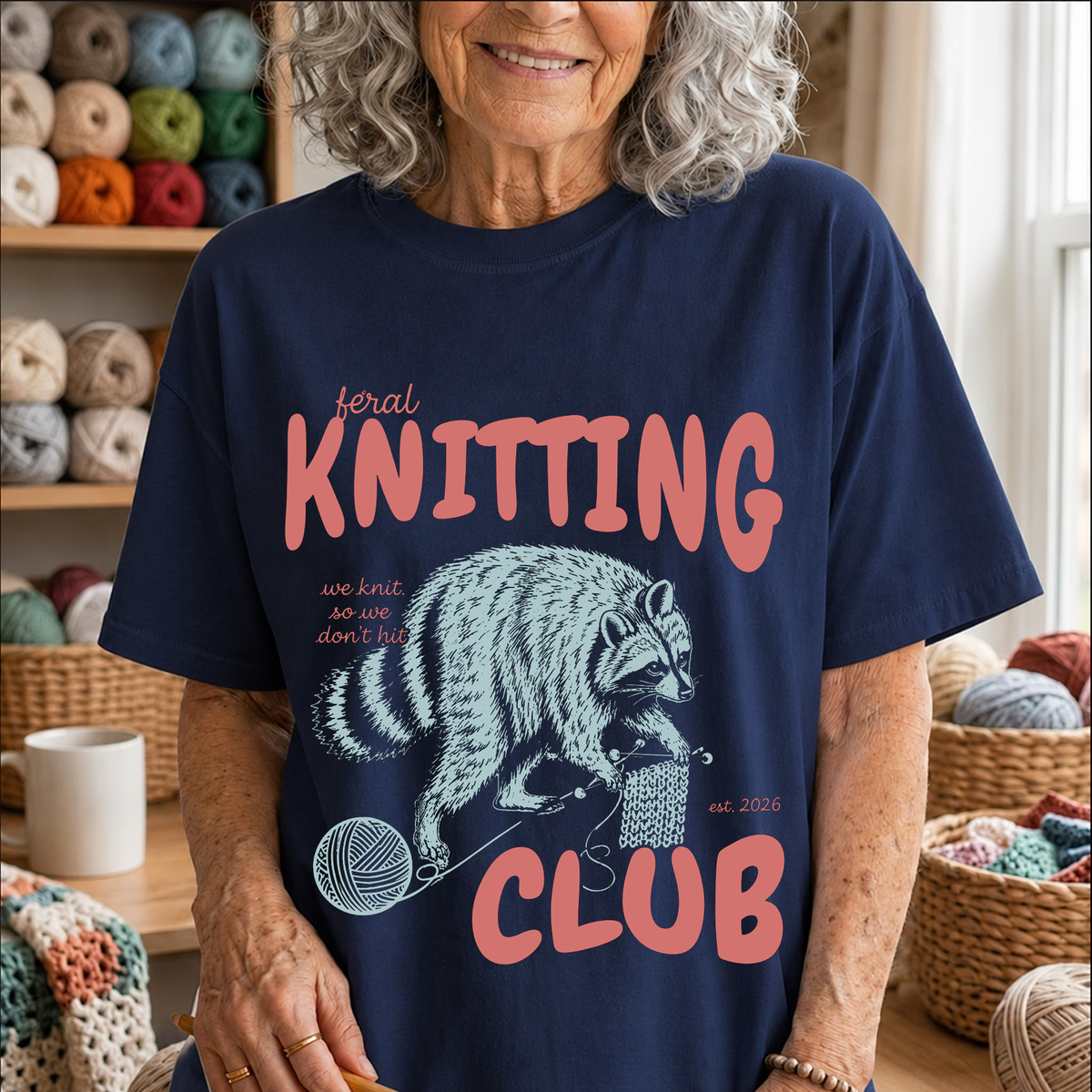 Knitting Club T‑Shirt